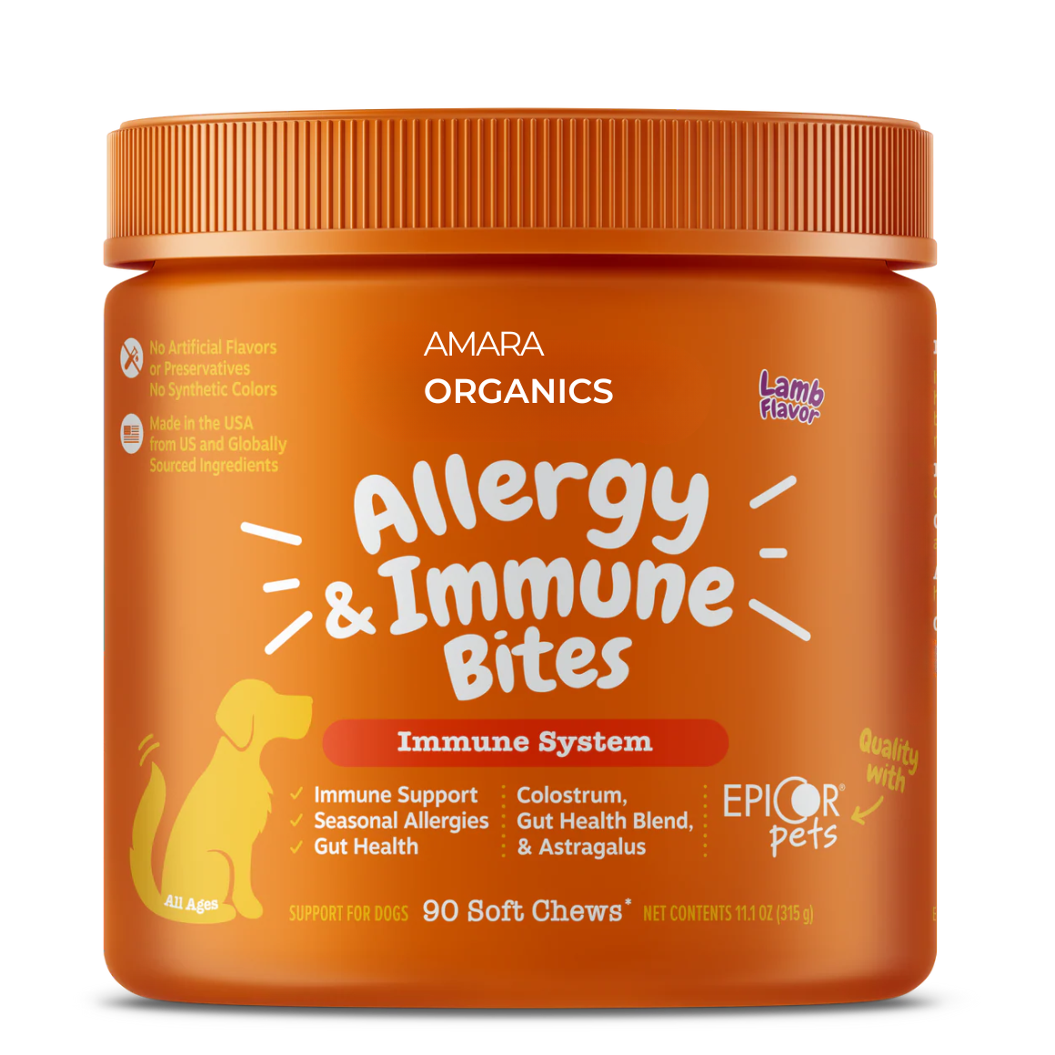 AMARA ORGANICS ALLERGY & IMMUNE BITES